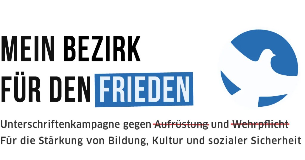Mein Bezirk für den Frieden